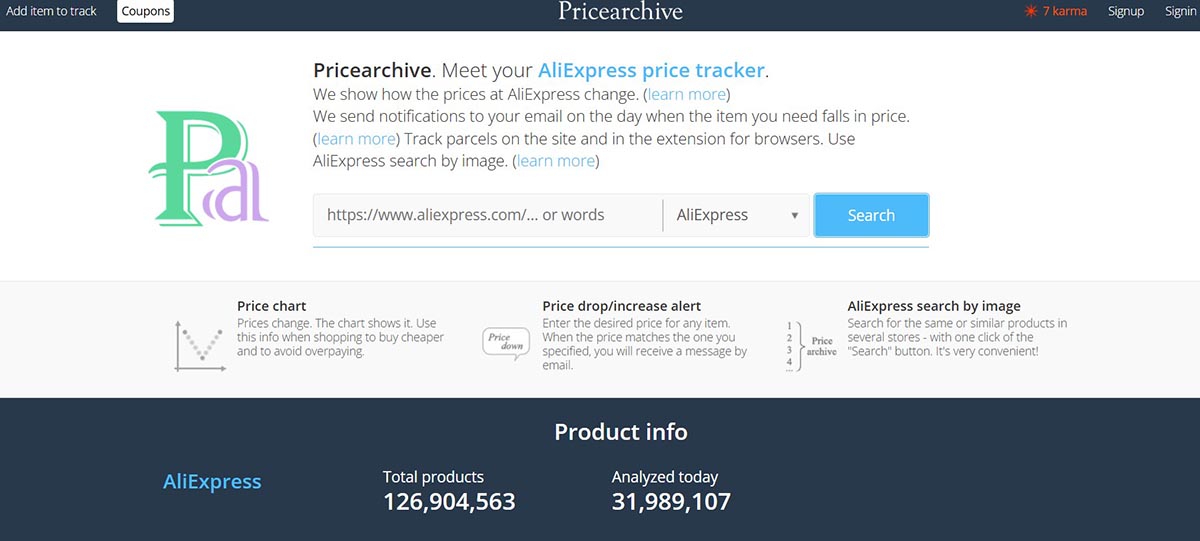 pricearchive