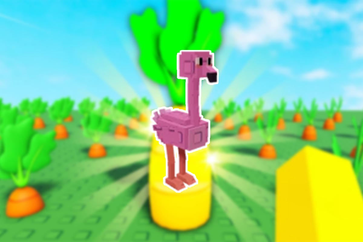Pets o mascotas de verano en Grow a Garden - Flamenco