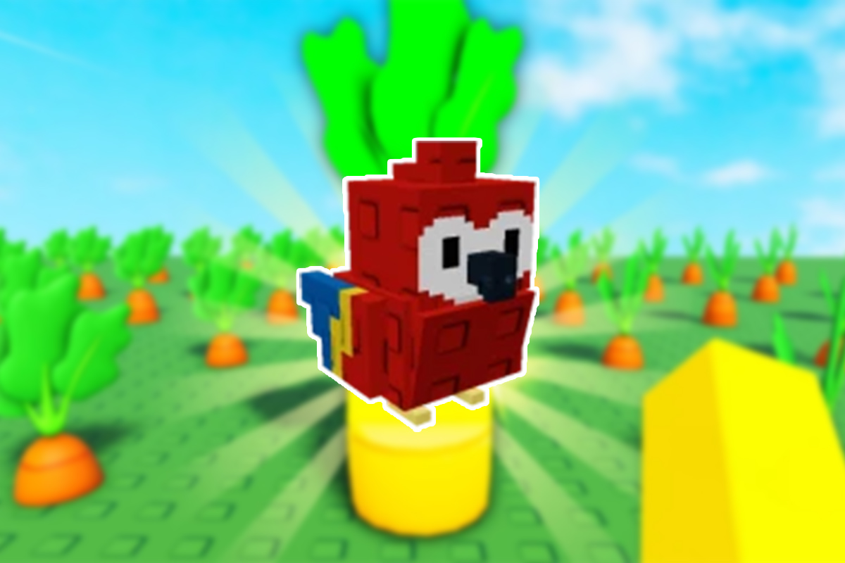 Pets o mascotas de verano en Grow a Garden - Guacamayo