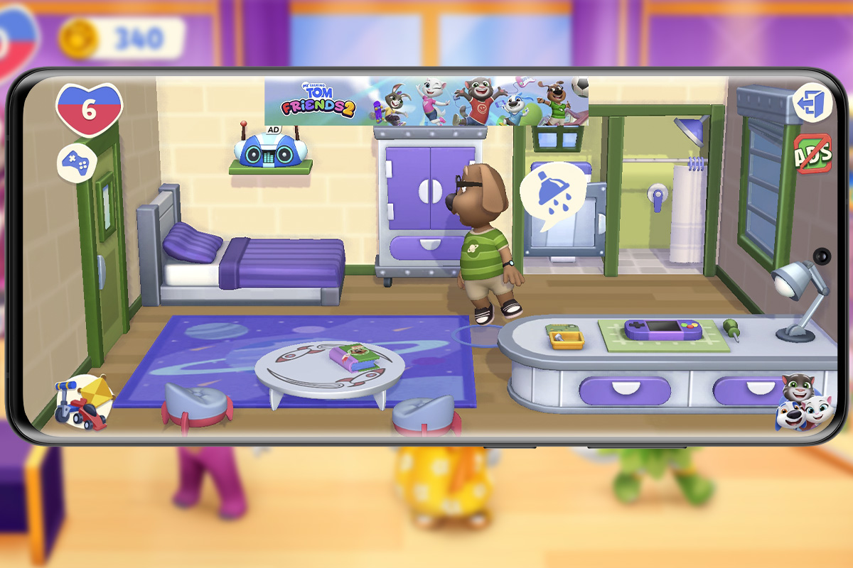 Pasos para jugar Mi Talking Tom: Amigos 2