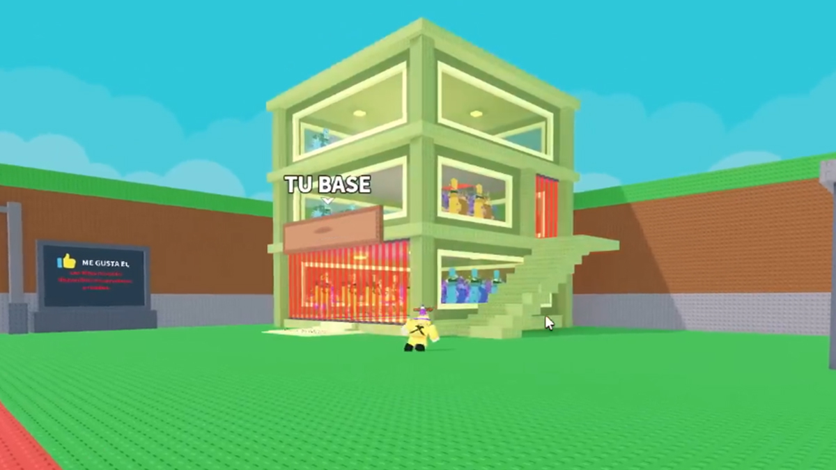 Bases de colores en Steal a Brainrot en Roblox - Arcoíris