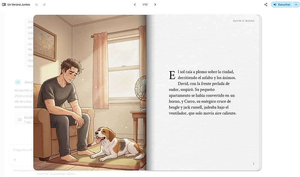 Cómo Crear Cuentos Ilustrados Con Ia Y Gratis En Google Gemini Storybook