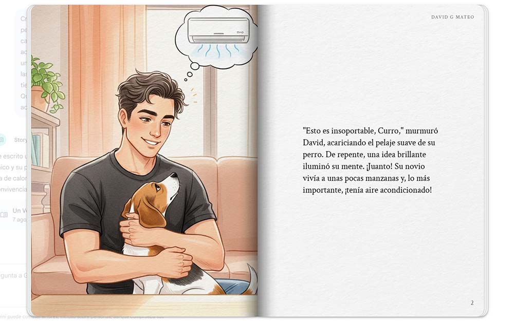 Cómo crear cuentos ilustrados con IA y gratis en Google Gemini Storybook
