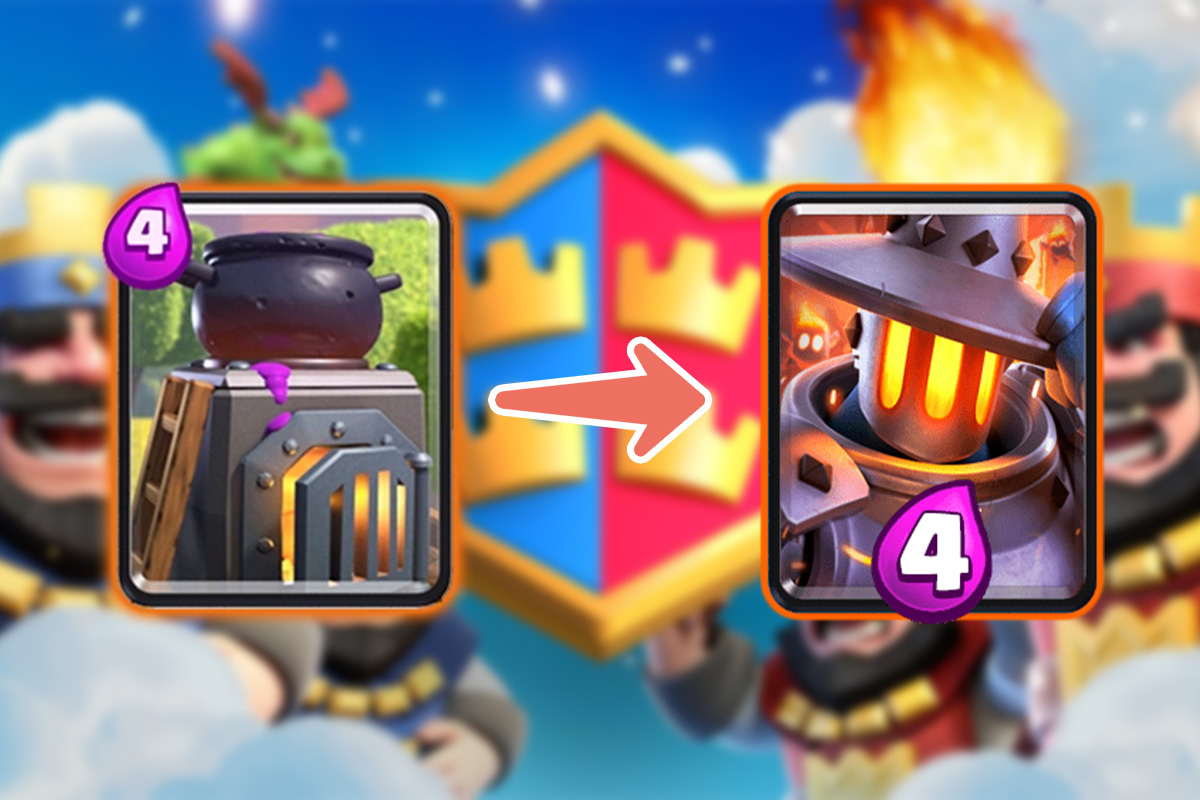 Cambios de balance en Clash Royale - Renovaciรณn de cartas