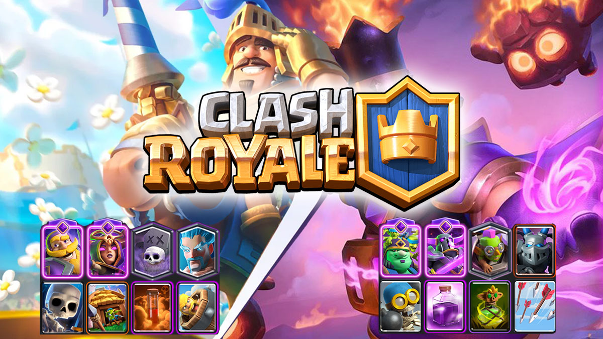 Los mejores meta desks o barajas para triunfar en Clash Royale en 2025