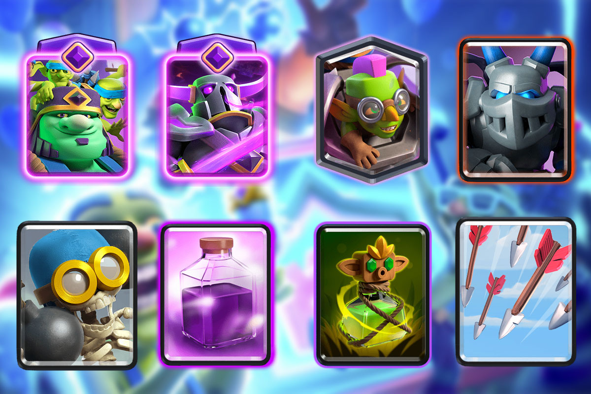 Goblin Gigante Evo PEKKA Mรกquina Goblin Maldiciรณn de Furia
