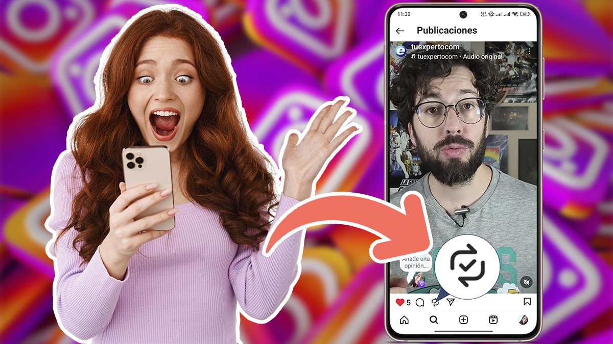 Para qué sirve el nuevo icono de Instagram con flechas