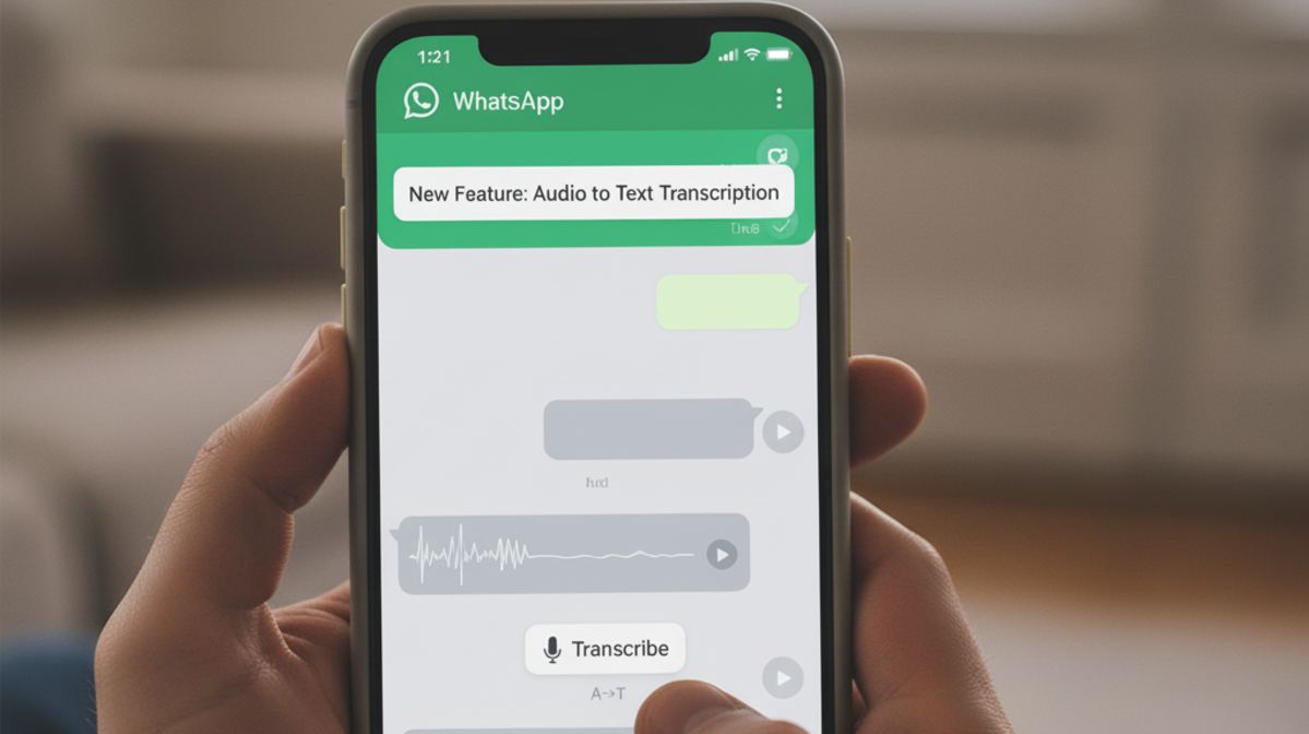 Cómo transcribir un audio de WhatsApp: guía paso a paso