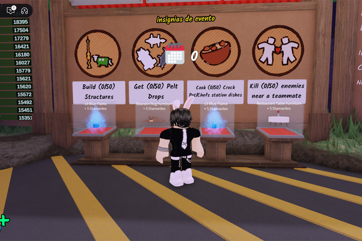 Cómo conseguir diamantes rápido y fácil en 99 noches en el bosque en Roblox - Completar insignias