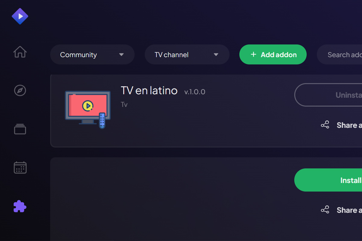 Addons de Stremio para ver fútbol en directo - TV en latino