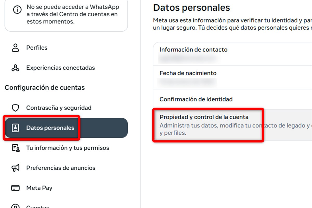 Pasos para eliminar un segundo perfil de Facebook
