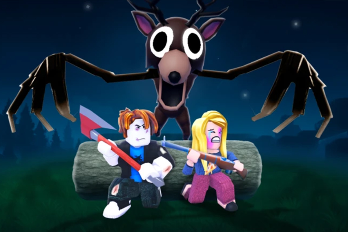Juegos de terror de Roblox para jugar antes de Halloween - 99 Noches en el Bosque