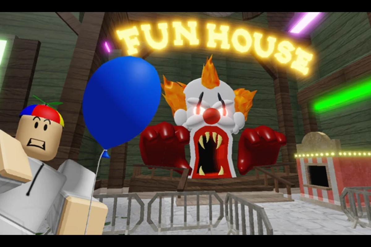 Juegos de terror de Roblox para jugar antes de Halloween - Escape the carnaval of terror Obby