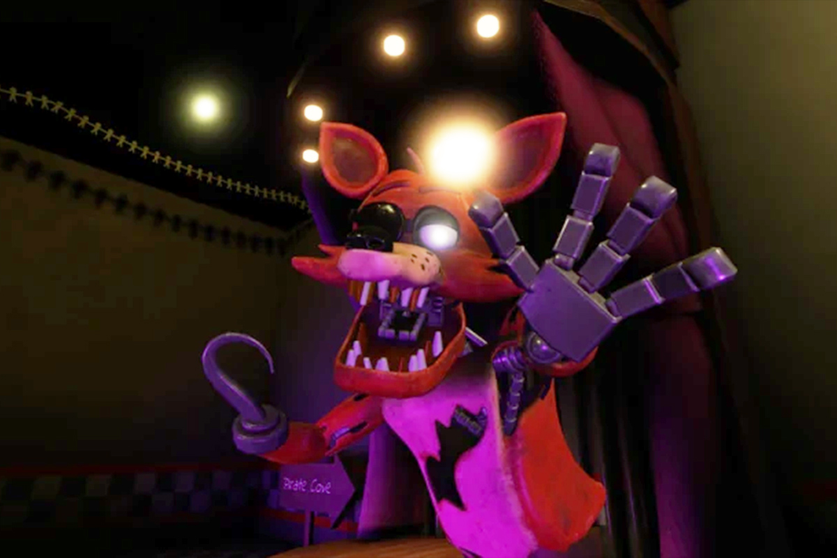 Juegos de terror de Roblox para jugar antes de Halloween - Foxy from FNAF Doom