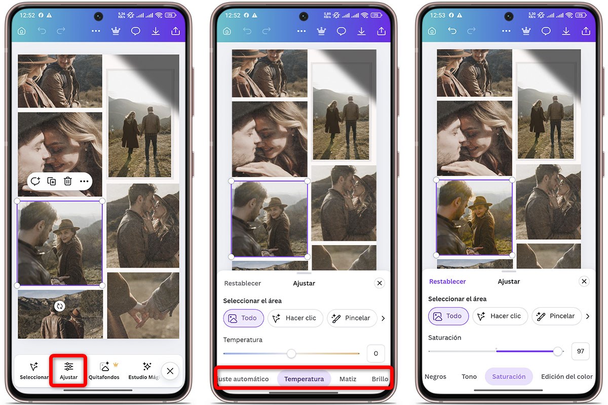 Trucos de la app Canva -  Generador de efectos