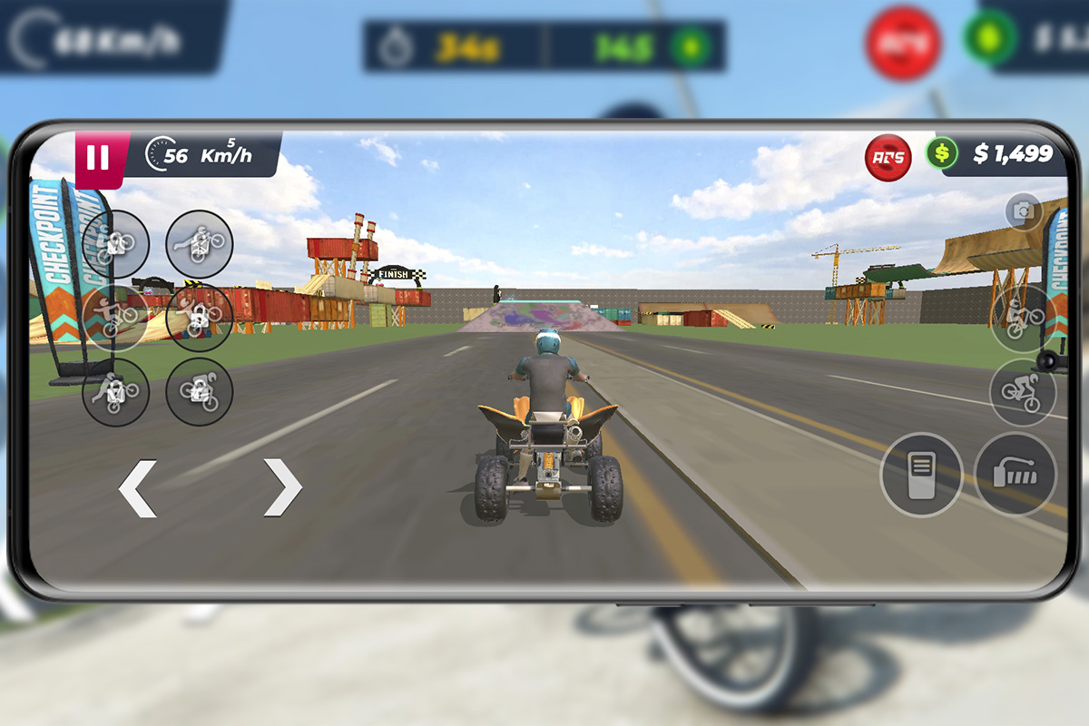 Trucos y consejos para triunfar en 'Bike Wheelie: Parkour World' - Controla la velocidad y la aceleraciรณn