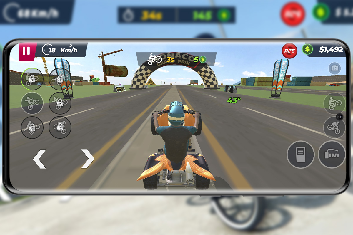Trucos y consejos para triunfar en 'Bike Wheelie: Parkour World' - Domina el punto de equilibrio