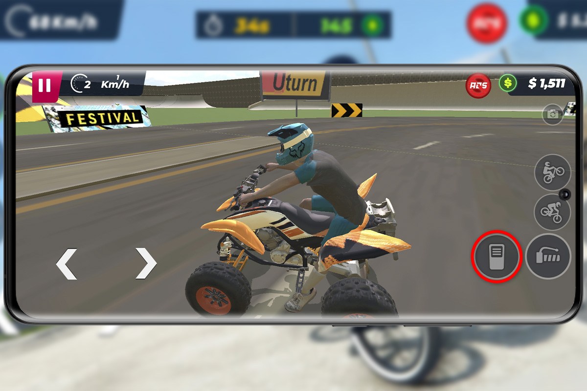 Trucos y consejos para triunfar en 'Bike Wheelie: Parkour World' - Usa el freno sabiamente
