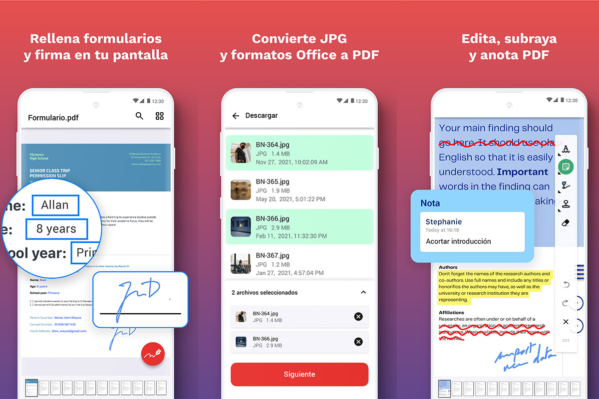 Aplicaciones con lector de PDF - iLovePDF