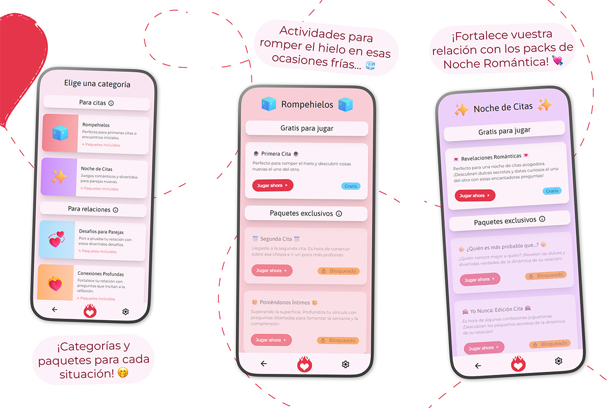 Apps de juegos para parejas de móvil para descargar - Dojo Date