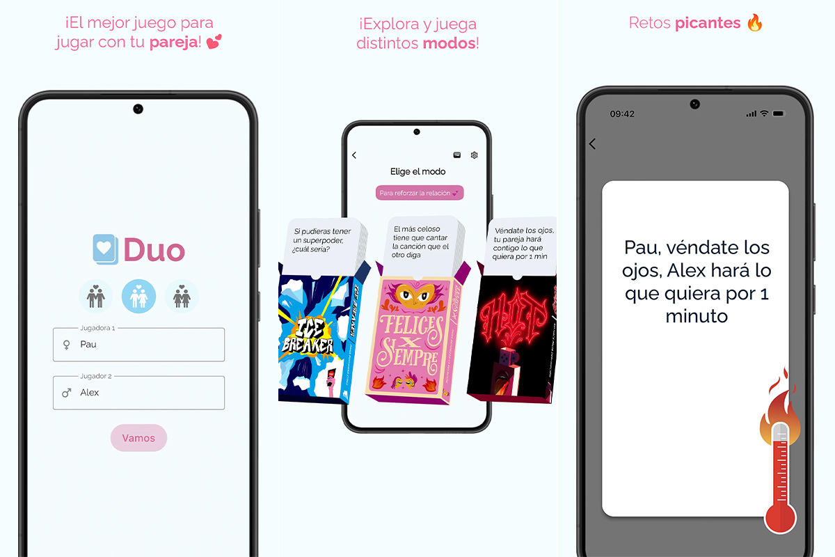 Apps de juegos para parejas de móvil para descargar - Duo