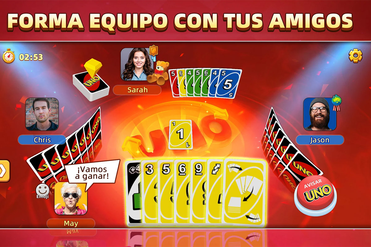 Apps de juegos para parejas de móvil para descargar - UNO!