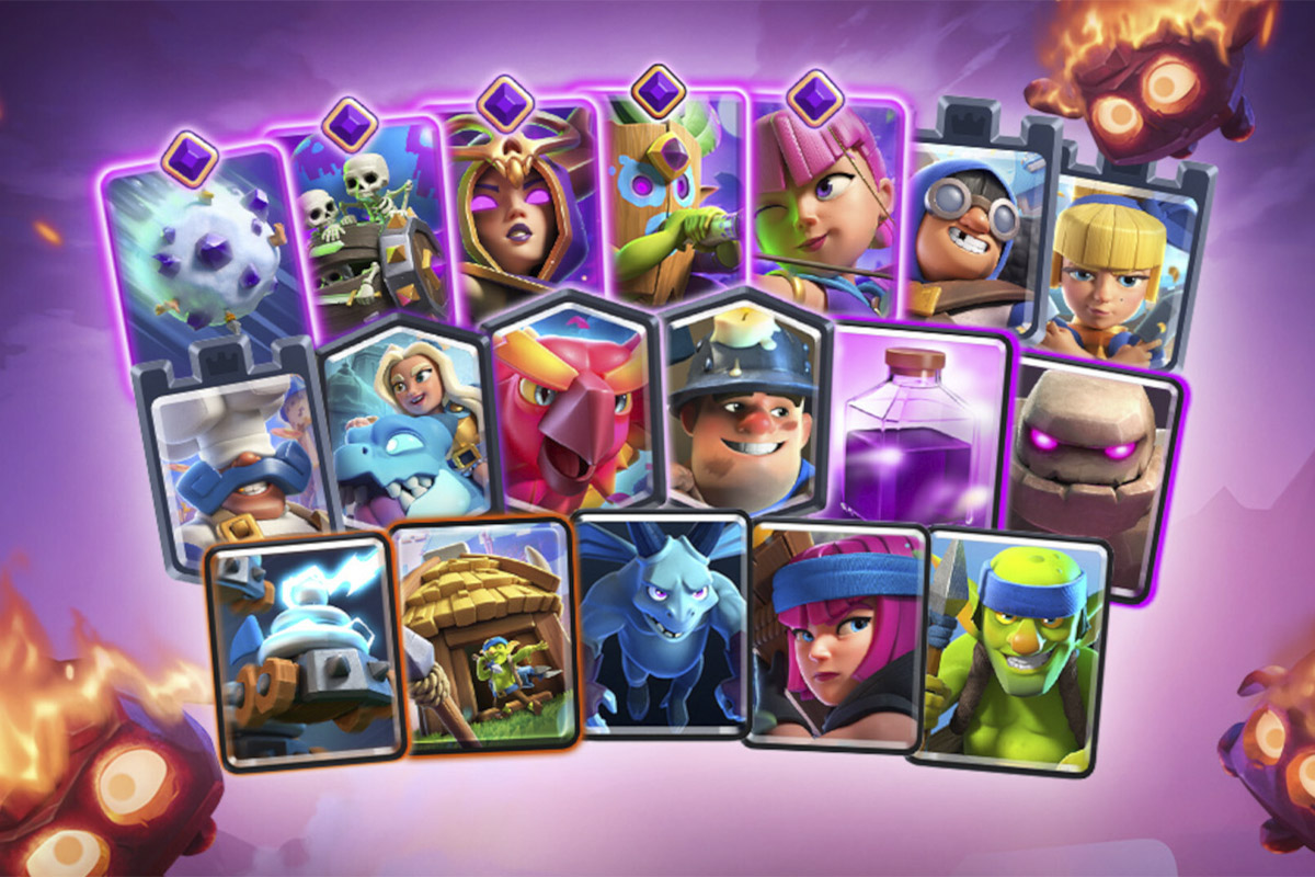 Consejos para subir rápido de nivel en Clash Royale - Mejora solo las cartas que realmente usas