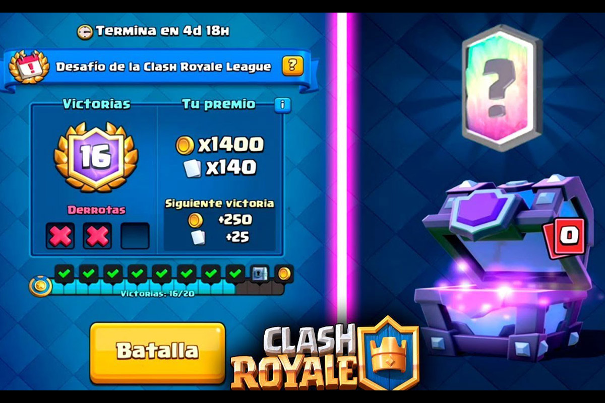 Consejos para subir rápido de nivel en Clash Royale - Participa en todos los eventos y desafíos