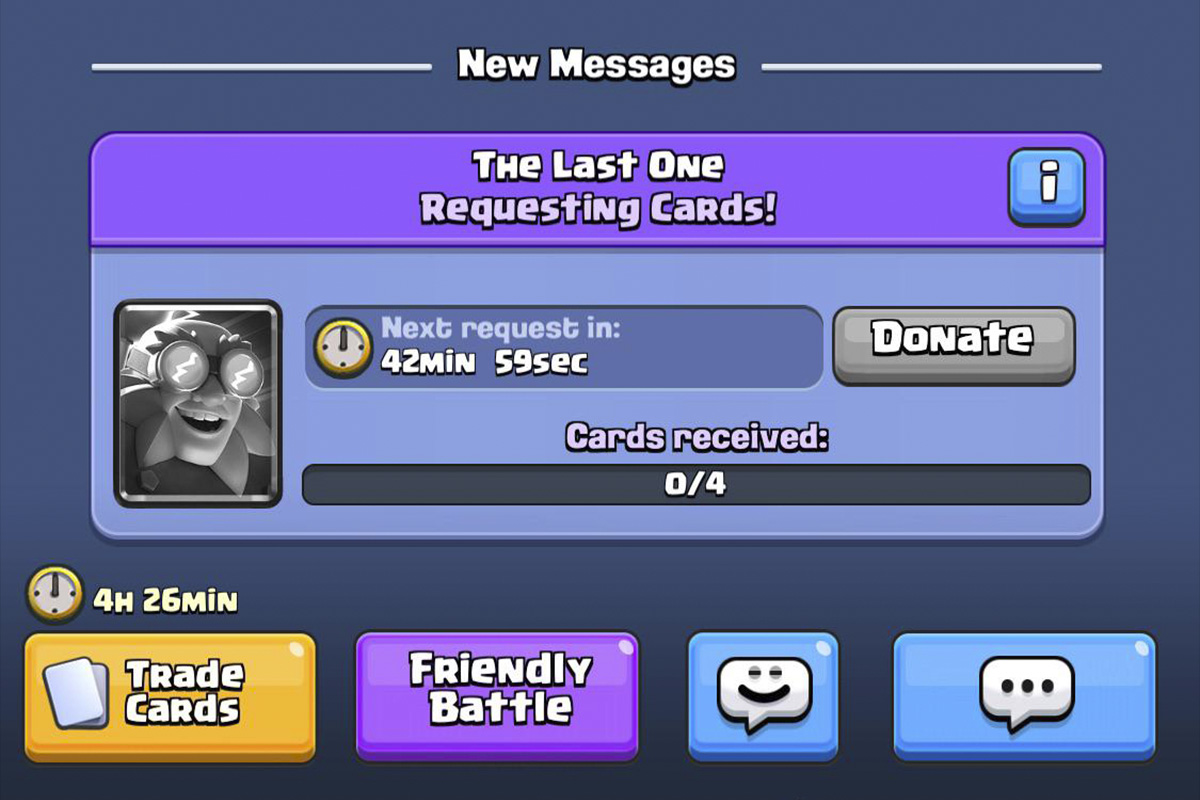 Consejos para subir rápido de nivel en Clash Royale - Únete a un clan activo y dona cartas