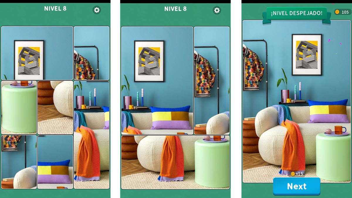 Cómo jugar a Jigsolitaire sin anuncios 2