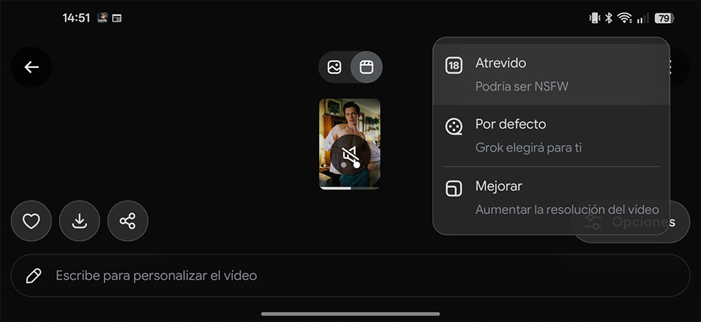 Cómo crear vídeos atrevidos NSFW en la app de IA Grok de X 1 asimilar 1