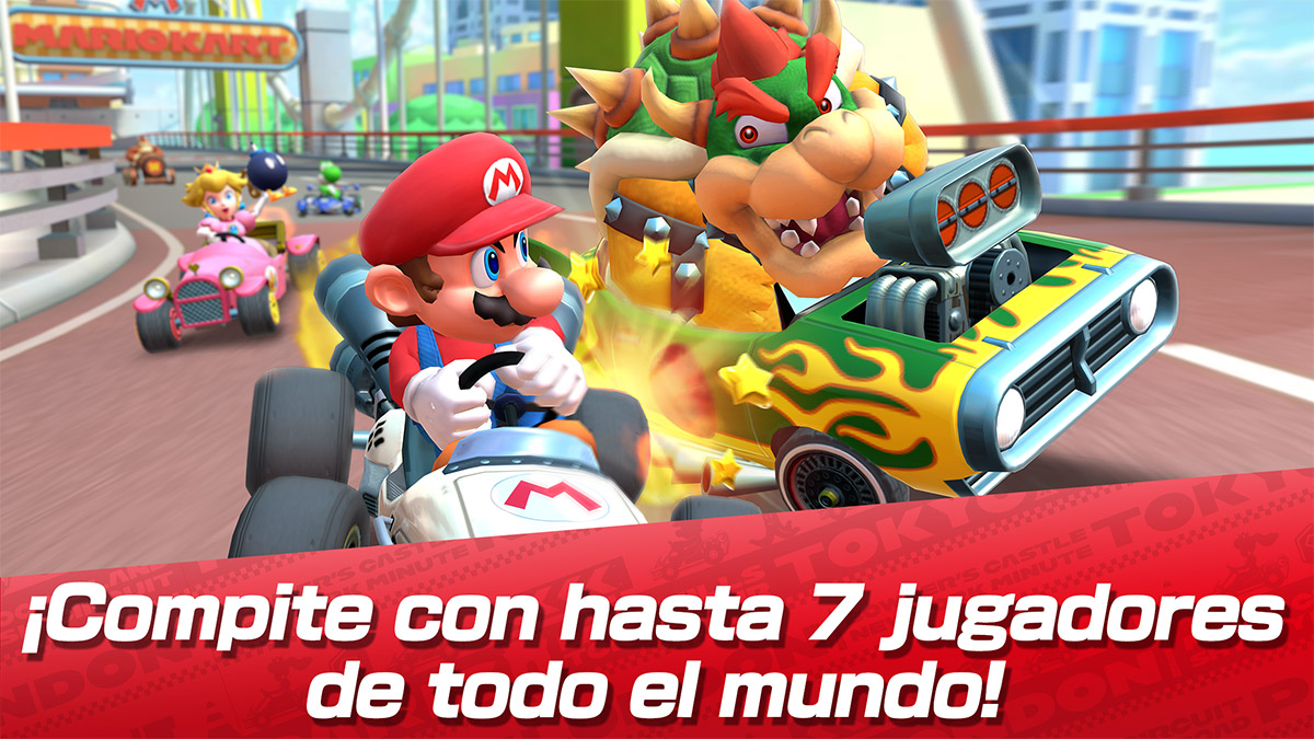 Mejores juegos para móvil para jugar con amigos-Mario Kart Tour