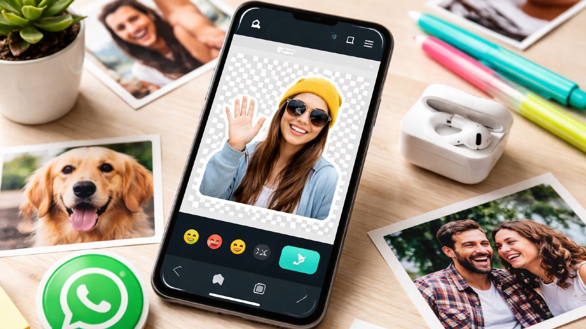 Cómo crear un ‘sticker’ para WhatsApp con una foto de la galería