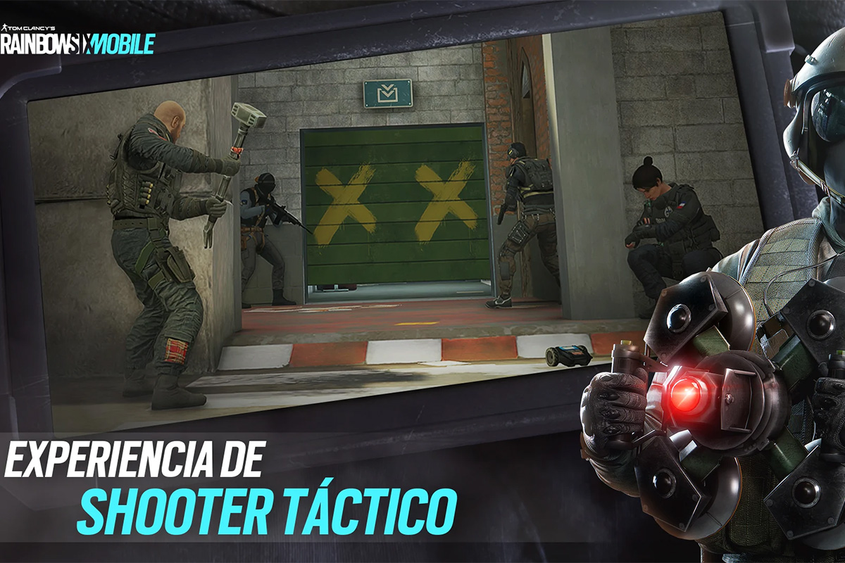 Juegos para móvil más entretenidos en 2026-Rainbow Six Mobile