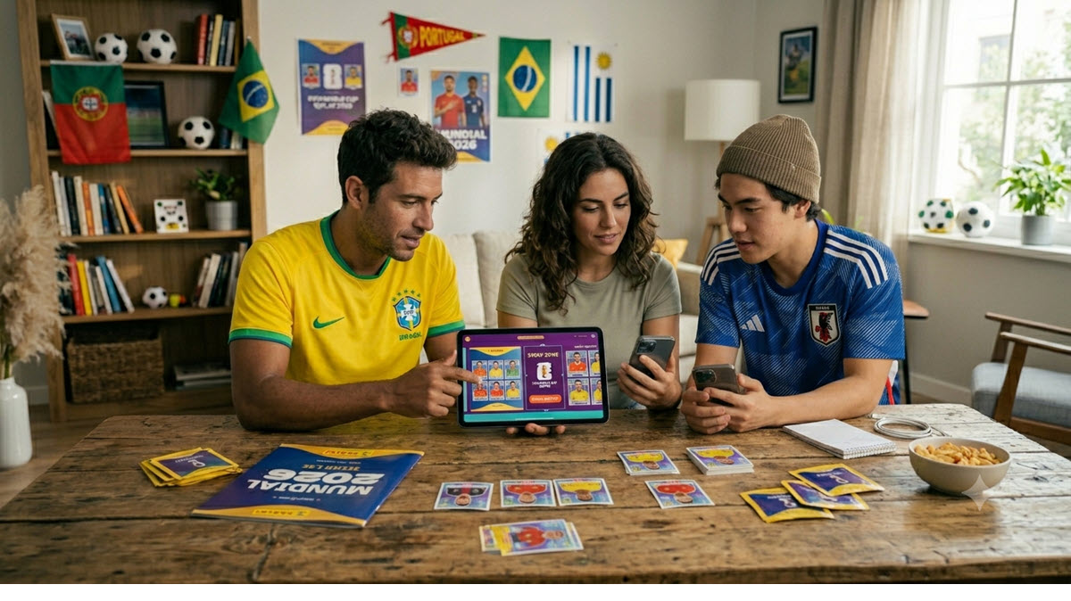 Cómo intercambiar cromos en la app de Panini del álbum del Mundial 2026: guía paso a paso