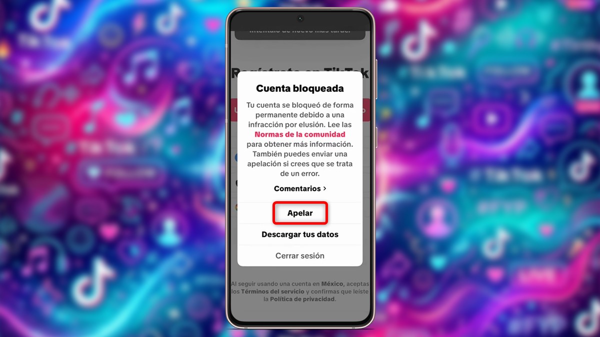 Pasos para recuperar una cuenta suspendida de TikTok