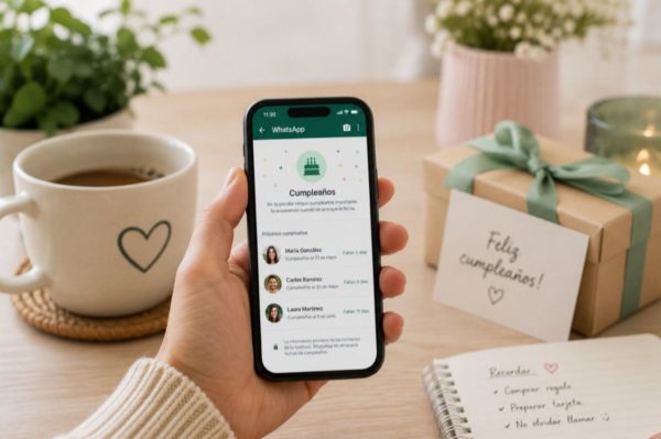 Cómo recordar los cumpleaños de amigos y familia en WhatsApp