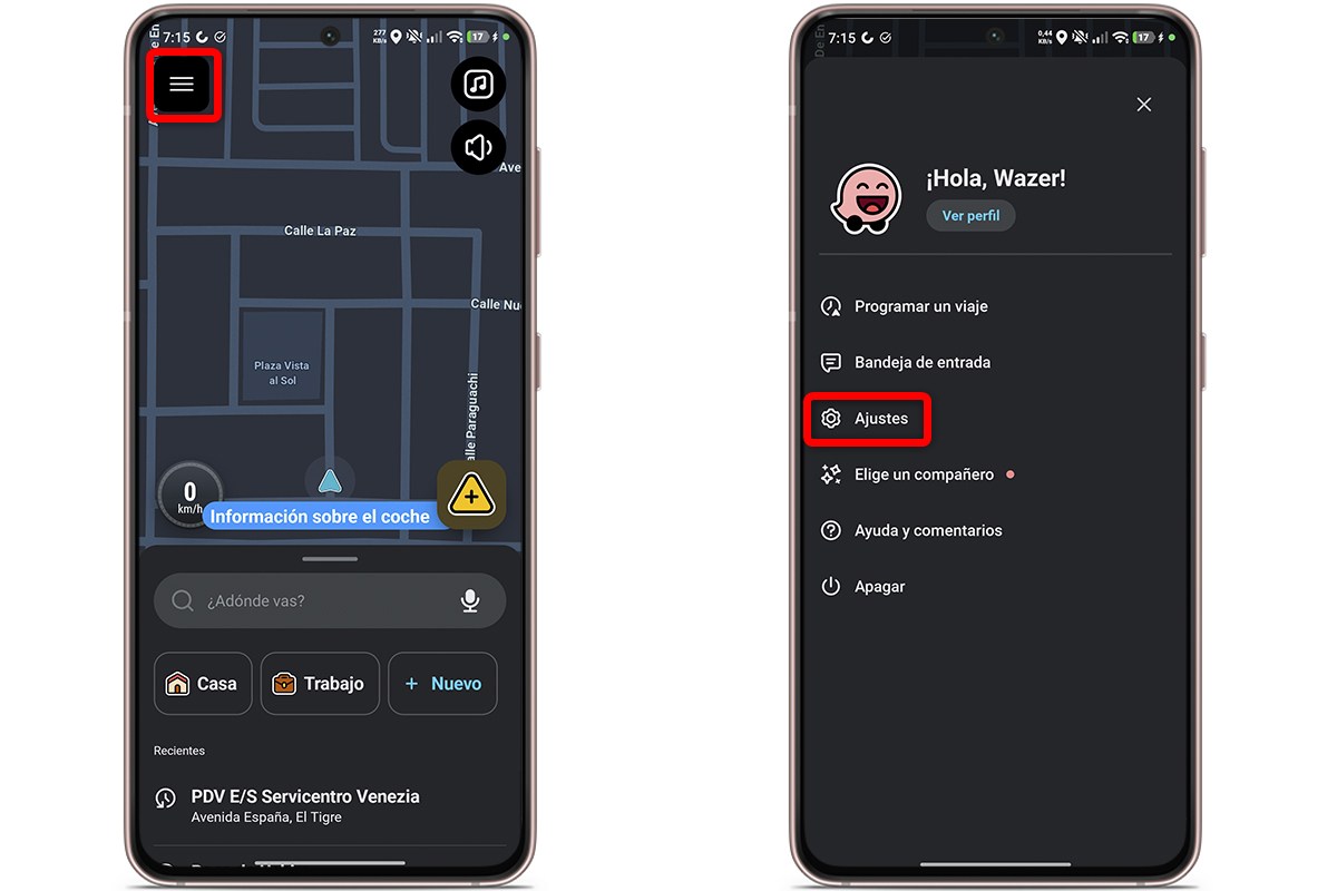 Pasos para quitar los muñecos de Waze del mapa